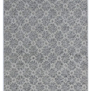 Ella 129 Silver Modern Wool Rug - RugSpot