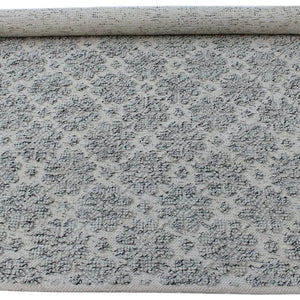 Ella 129 Silver Modern Wool Rug - RugSpot