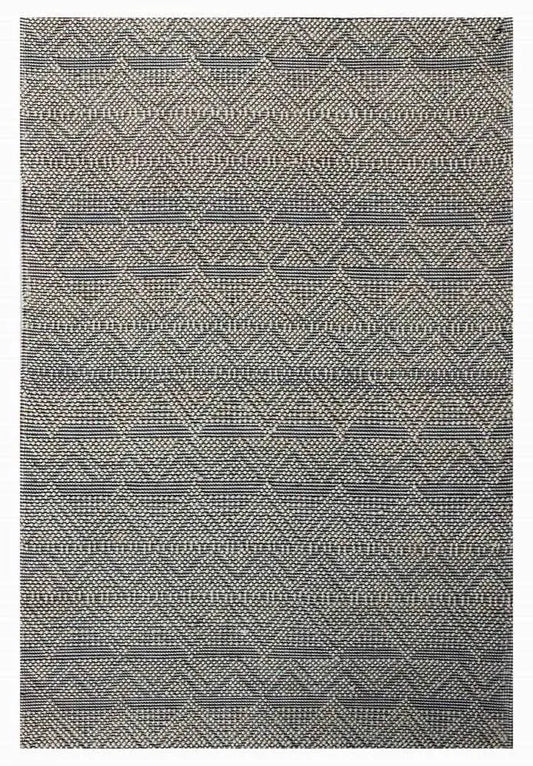 Ella 349 Grey Modern Wool Rug - RugSpot