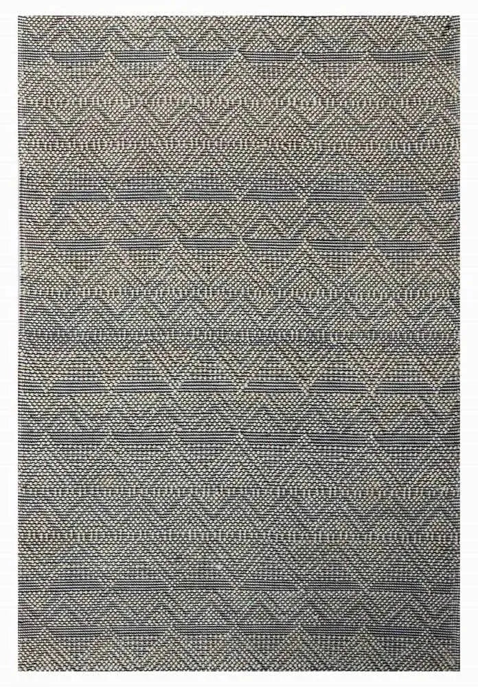 Ella 349 Grey Modern Wool Rug - RugSpot