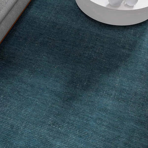 Empire Aqua Blue Modern Wool Rug - RugSpot