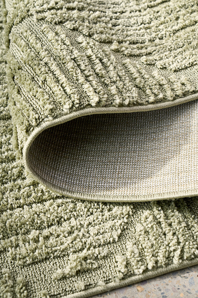 Envy Shilo Green Runner Rug - RugSpot