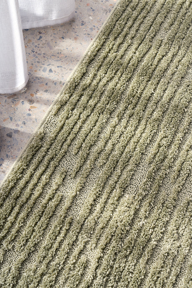 Envy Suri Green Runner Rug - RugSpot