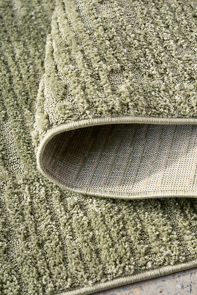 Envy Suri Green Runner Rug - RugSpot