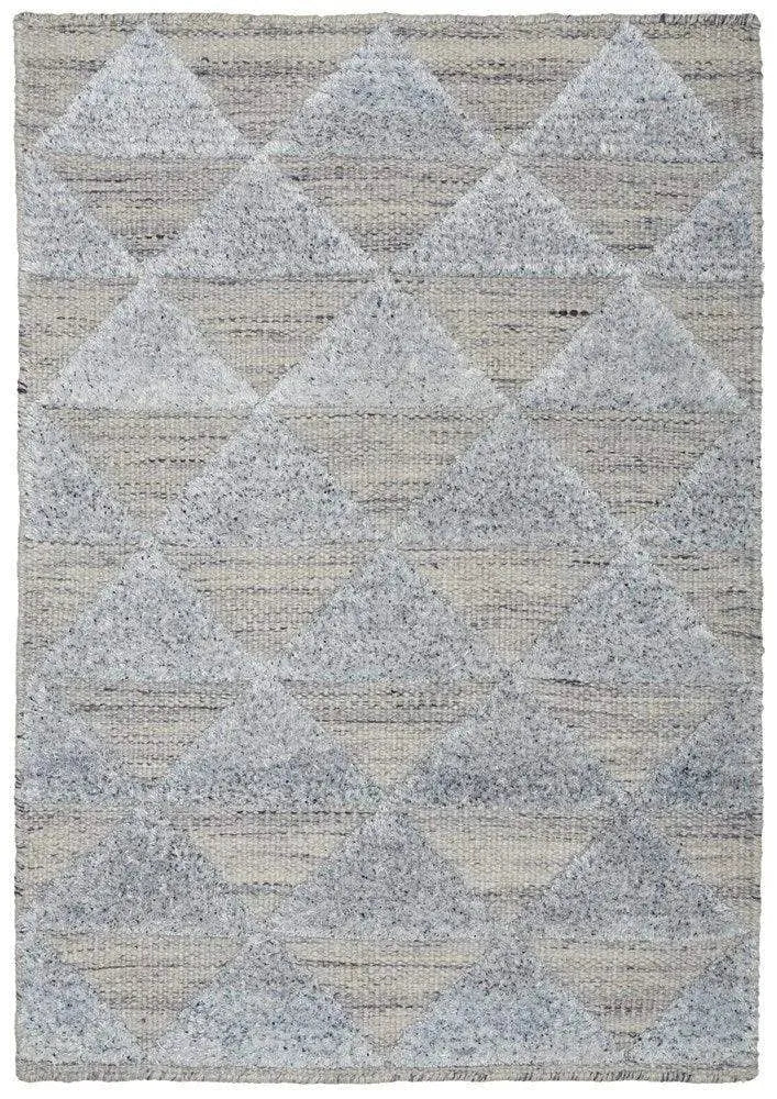 Estelle Peaks Cloud Modern Silk Rug - RugSpot