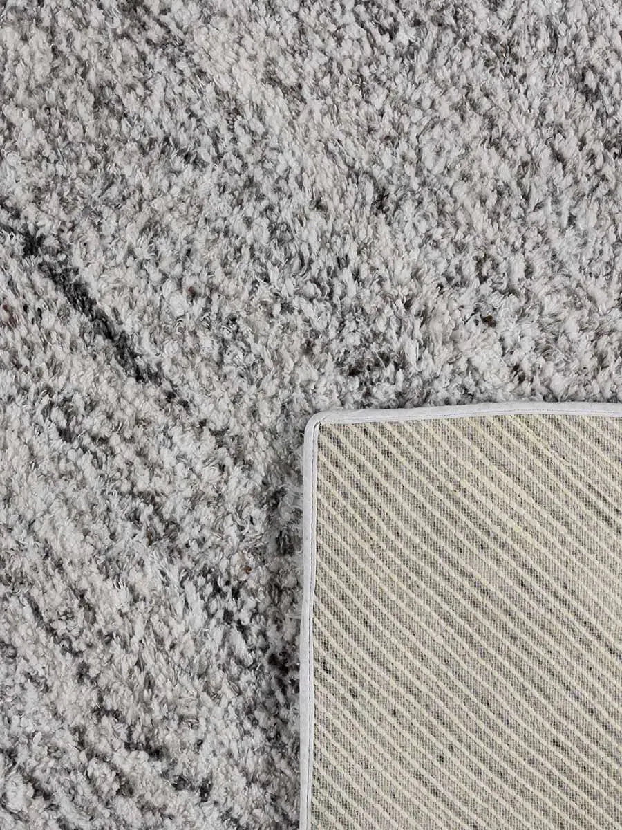 Florence Grey Shaggy Rug - RugSpot