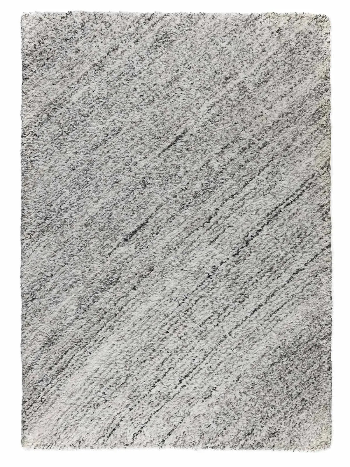 Florence Grey Shaggy Rug - RugSpot