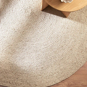 Fortuna Beige Round Rug - RugSpot