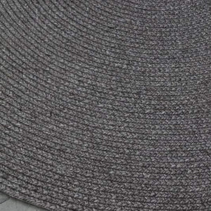 Fortuna Charcoal Round Rug - RugSpot