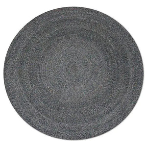 Fortuna Charcoal Round Rug - RugSpot