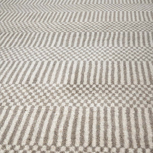 Grass-weave Bone Wool Rug - RugSpot