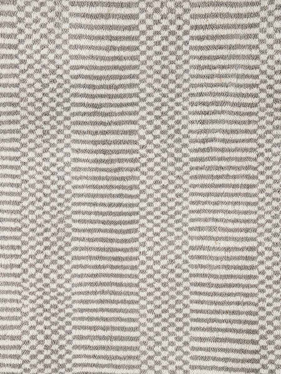 Grass-weave Bone Wool Rug - RugSpot