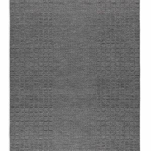 Grass-weave Grey Wool Rug - RugSpot