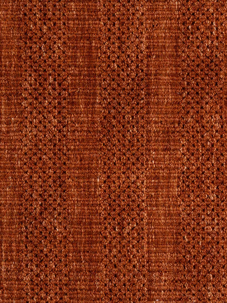 Grass-weave Terracotta Wool Rug - RugSpot