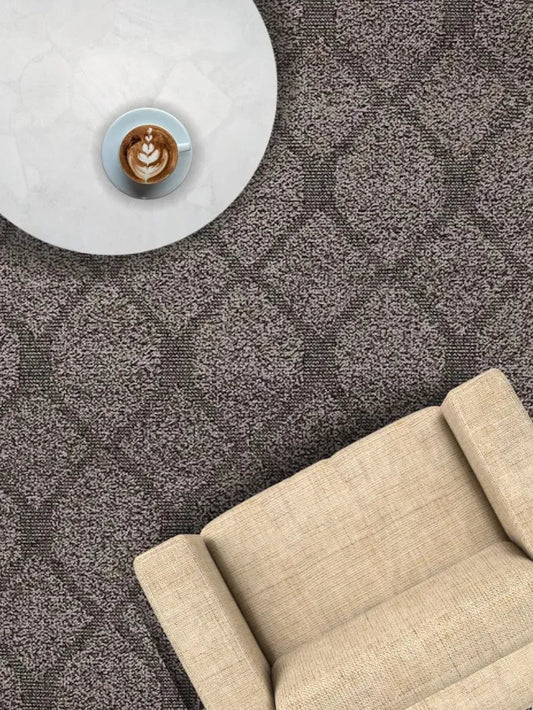 Harmony Brown Modern Wool Rug - RugSpot