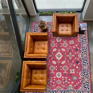 Heritage 640 Red Traditional Wool Rug - RugSpot