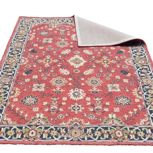 Heritage 640 Red Traditional Wool Rug - RugSpot