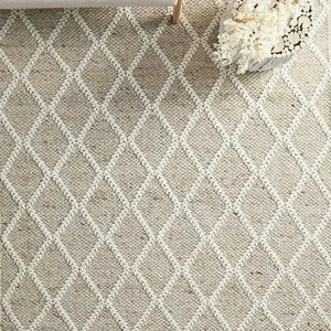 Huxley Natural Handwoven Floor Rug - RugSpot