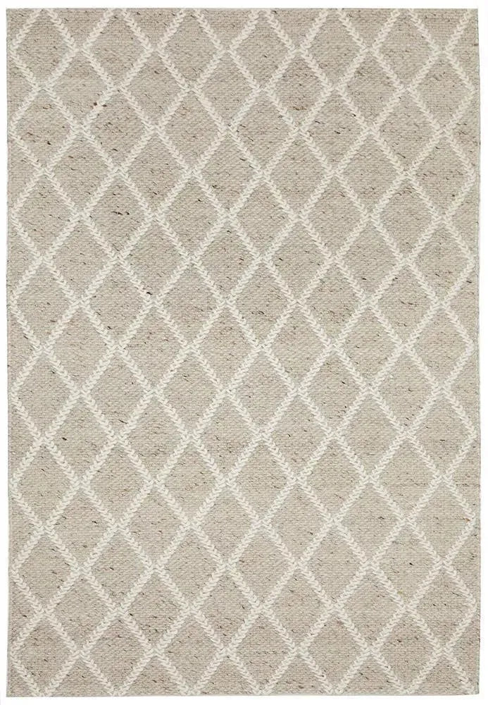 Huxley Natural Handwoven Floor Rug - RugSpot