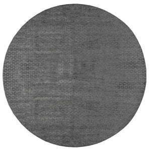 Ibiza Grey Modern Round Rug - RugSpot