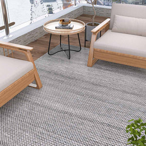 Iries 828 Ivory Indoor Outdoor Rug - RugSpot