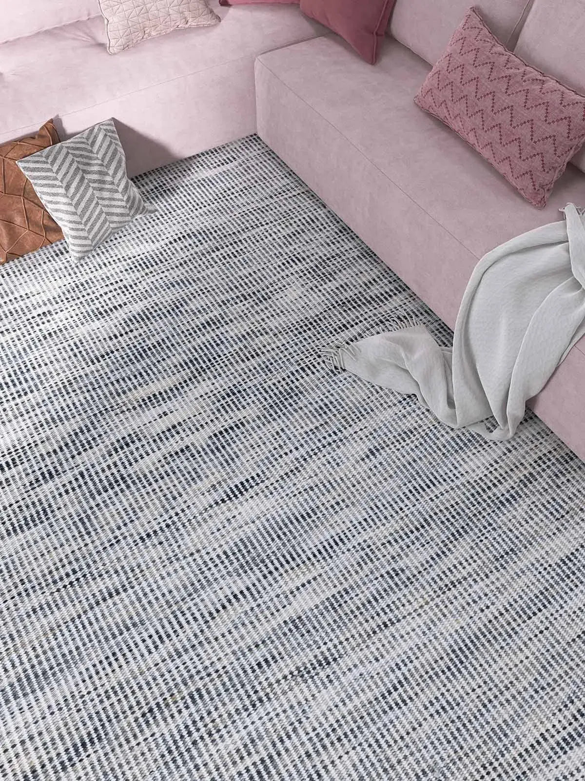 Iries 830 Grey Indoor Outdoor Rug - RugSpot