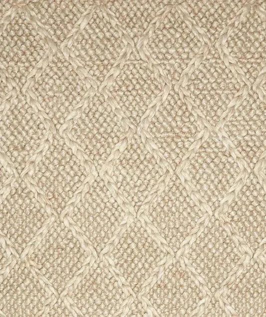 Jewels Bone Modern Wool Rug - RugSpot