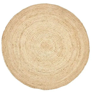 Kaza Jute Round Rug - RugSpot