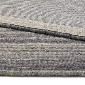 Loom Smoke Modern Wool Rug - RugSpot