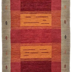 Lori 202 Red Gabbeh Wool Rug