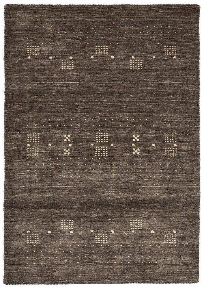 Lori 42 Grey Gabbeh Wool Rug - RugSpot