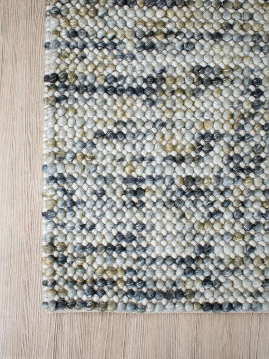 Magic Grey Multi Modern Wool Rug