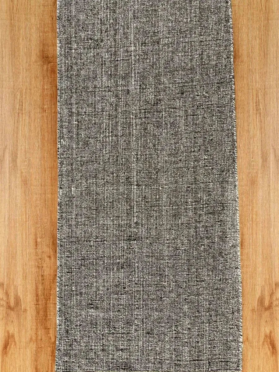 Mantra Taupe Wool Runner - RugSpot