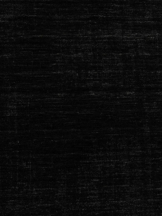 Midnight Black Modern Wool Rug - RugSpot