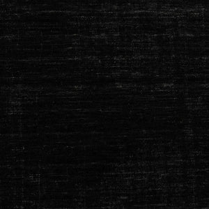 Midnight Black Modern Wool Rug - RugSpot