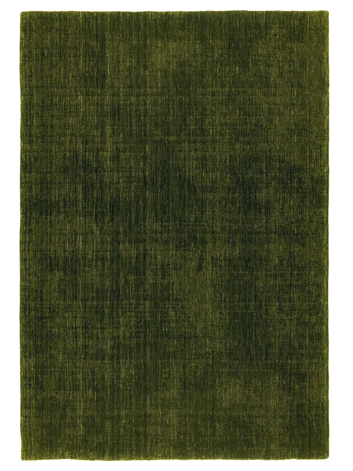 Midnight Green Modern Wool Rug - RugSpot