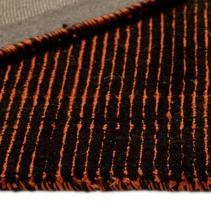 Milan Orange Modern Rug - RugSpot