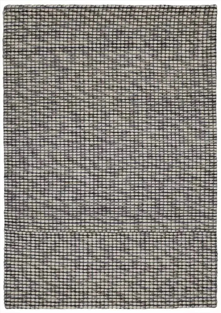 Mist Grey Modern Wool Rug - RugSpot