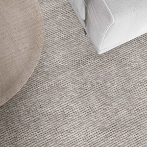 Oscar Beige Modern Wool Rug - RugSpot