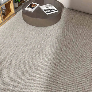 Oscar Beige Modern Wool Rug - RugSpot