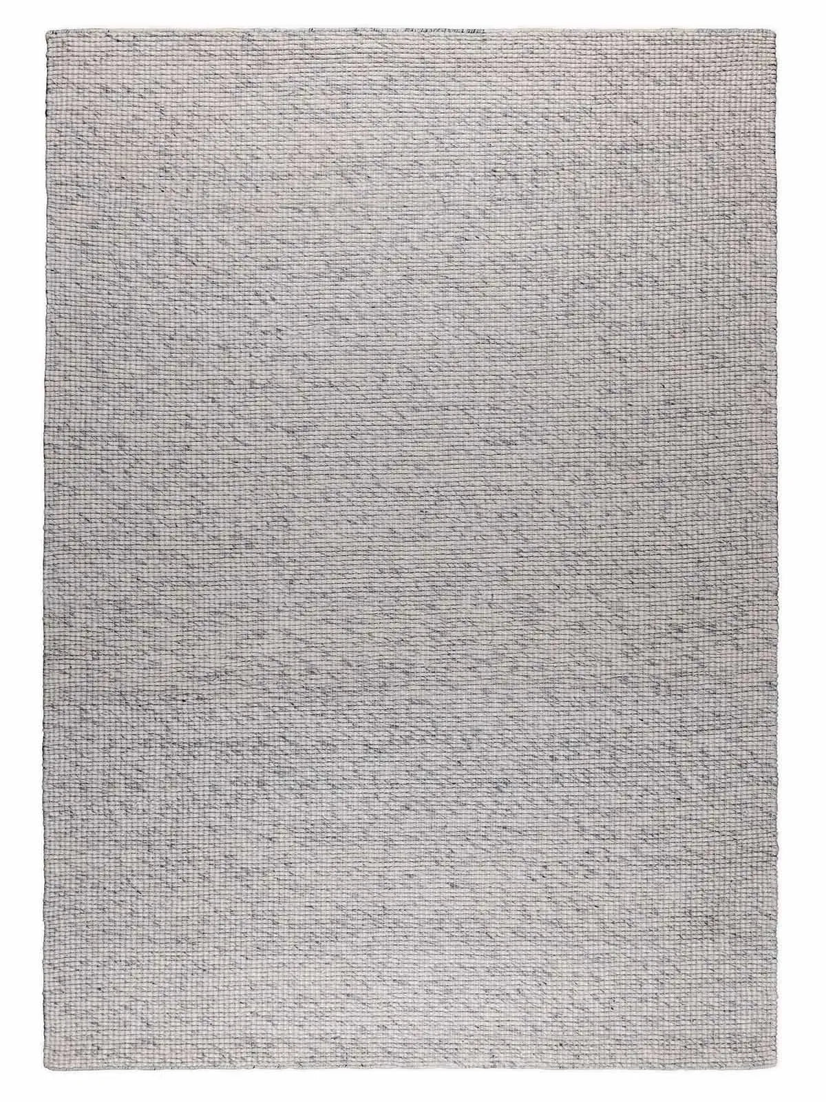 Oscar Silver Modern Wool Rug - RugSpot