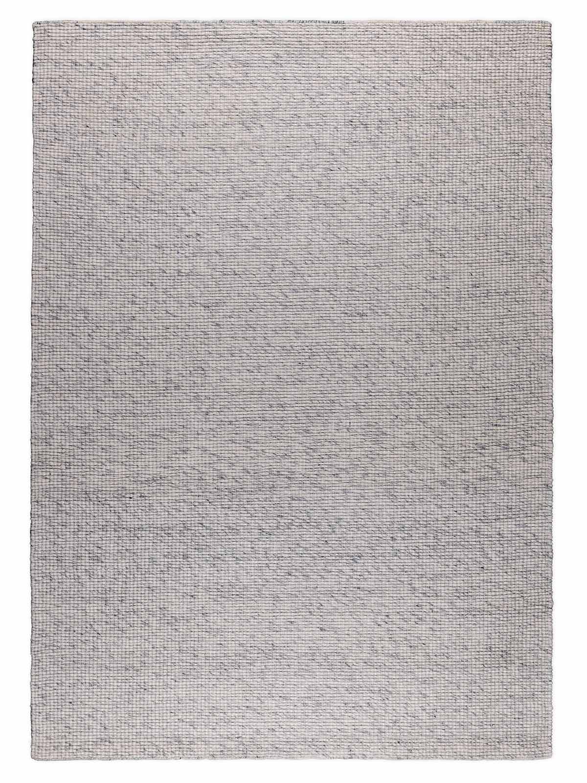 Oscar Silver Modern Wool Rug - RugSpot