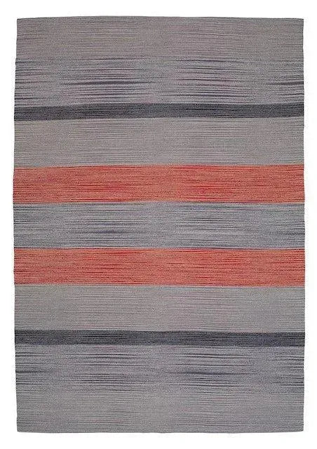 Oxford Grey Modern Cotton Rug - RugSpot