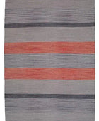 Oxford Grey Modern Cotton Rug - RugSpot