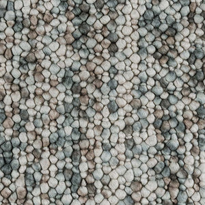 Pebbles Ocean Wool Rug - RugSpot