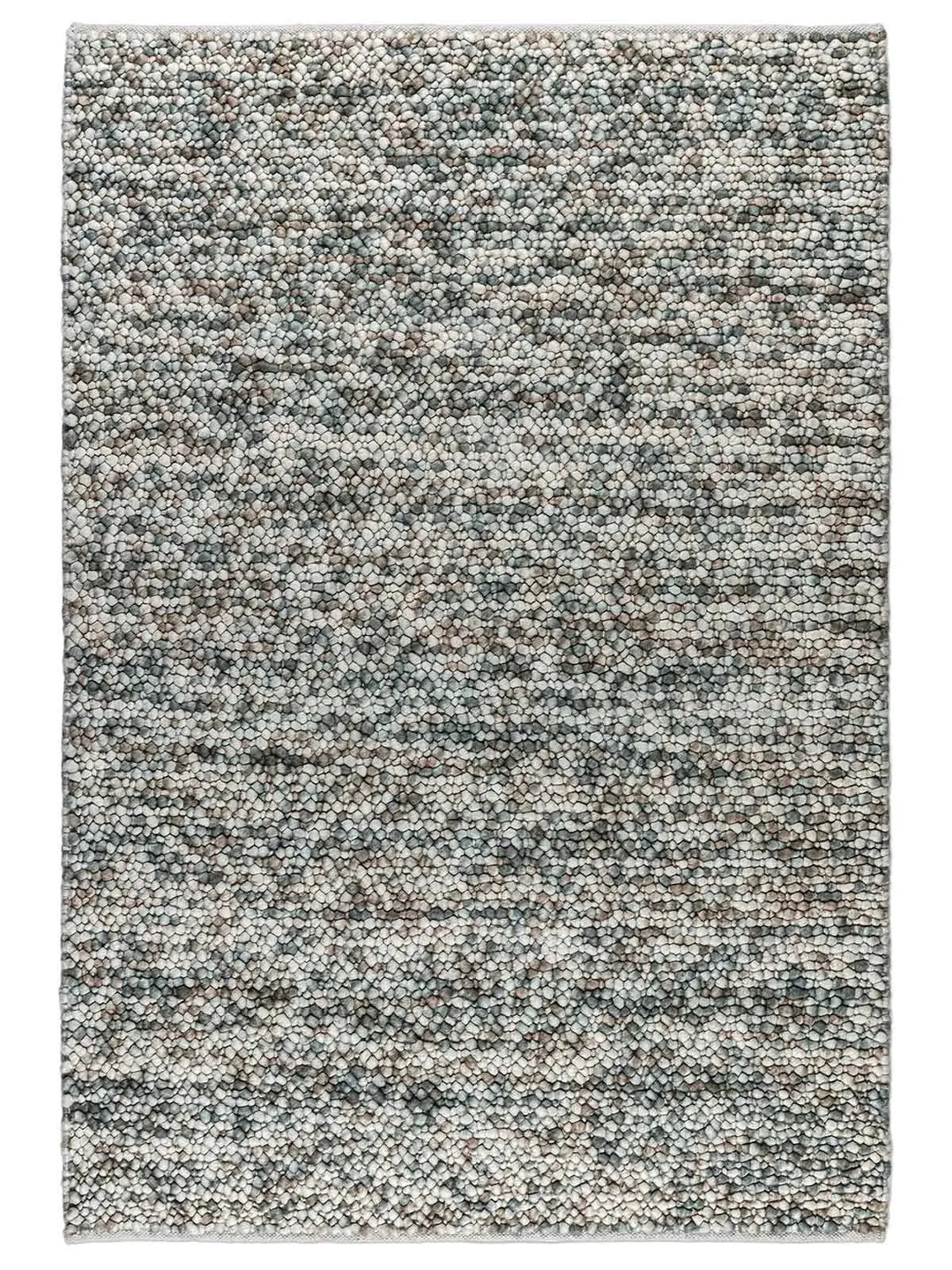 Pebbles Ocean Wool Rug - RugSpot