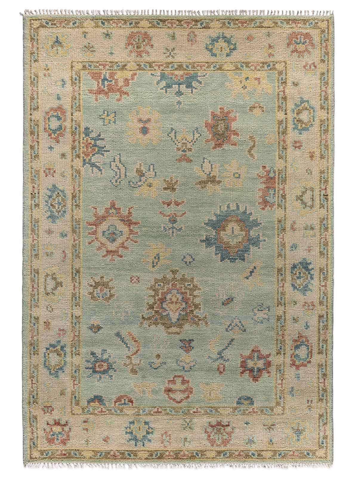 Persiana 226 Sage Traditional Wool Rug - RugSpot