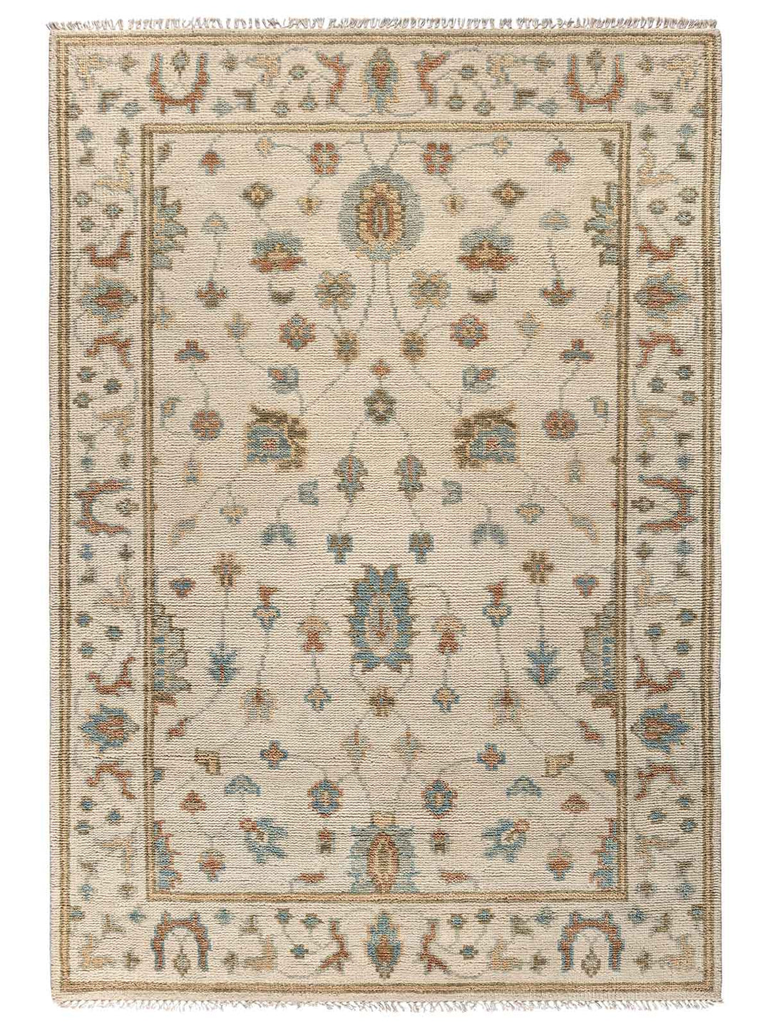 Persiana 240 Ivory Traditional Wool Rug - RugSpot