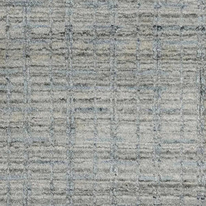 Polar 257 Silver Modern Wool Rug - RugSpot