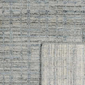 Polar 257 Silver Modern Wool Rug - RugSpot